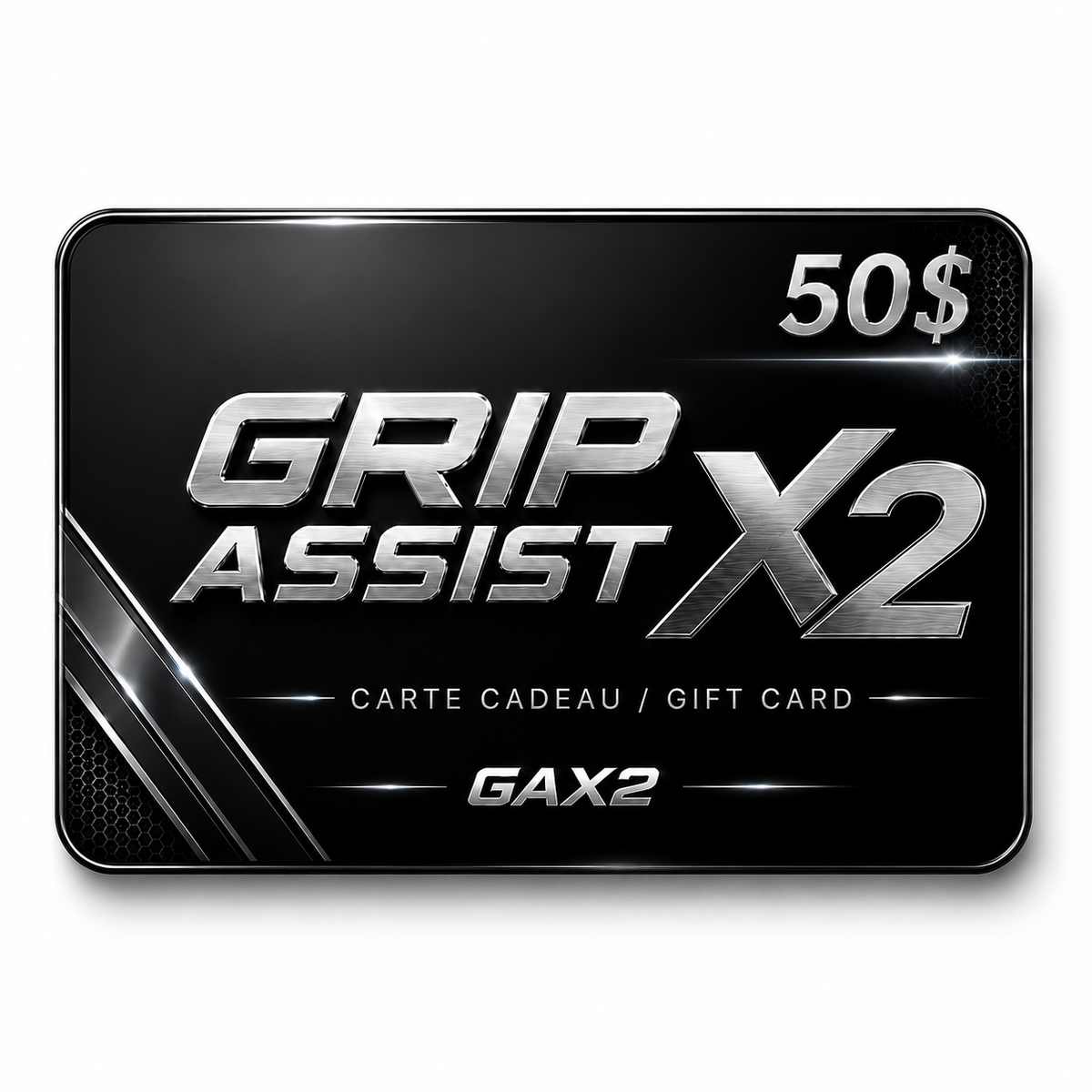 Carte cadeau 25.00$ à 100.00$