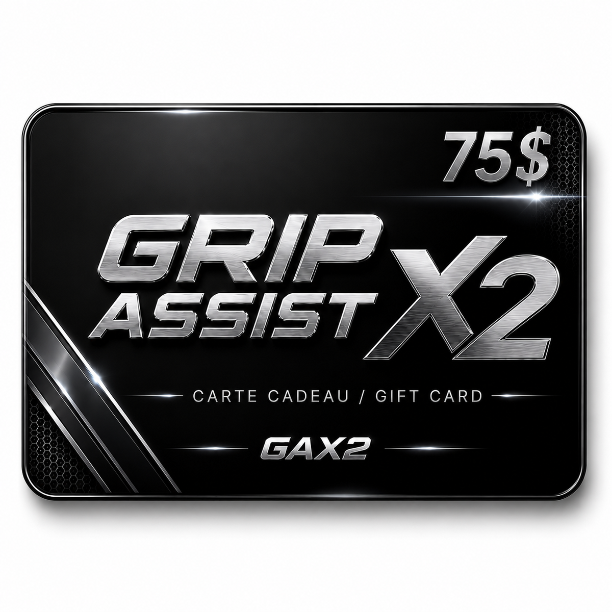 Carte cadeau 25.00$ à 100.00$